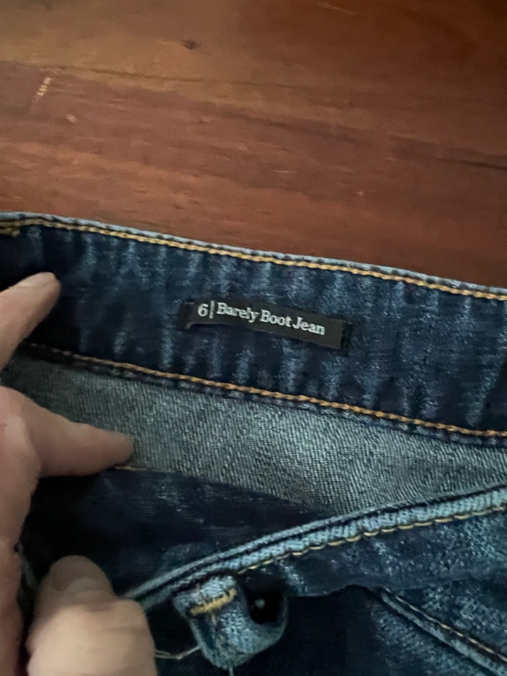 Talbots Boot-Cut Jeans in Dark Indigo - Picture 2 of 11